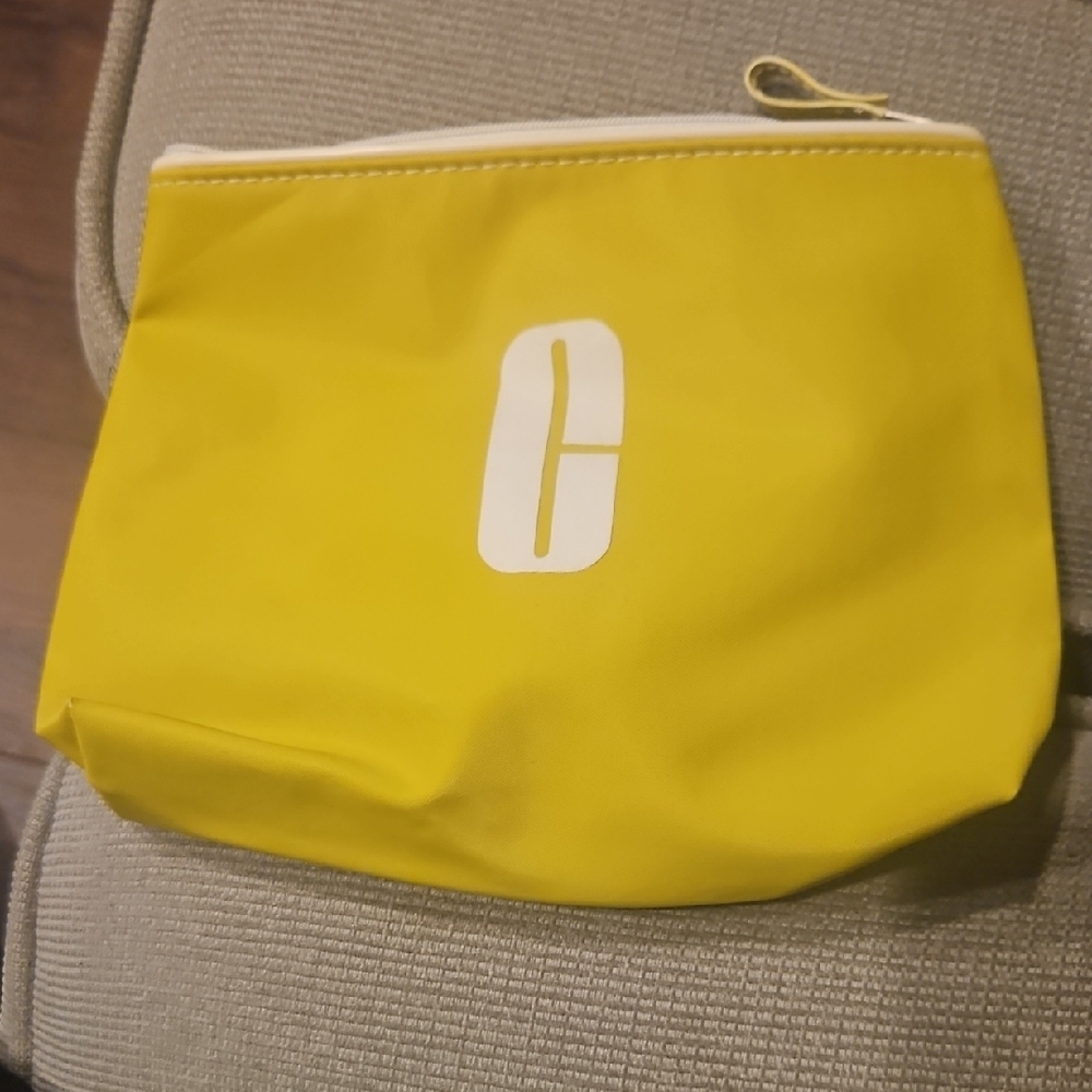 Clinique Bright Yellow Cosmetic Bag